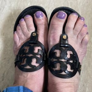 Tory Burch black Millers size 9